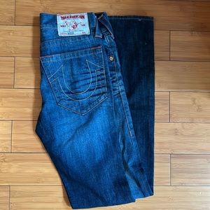 True Religion rocco Women's Mid-Rise Super-Skinny Jeans